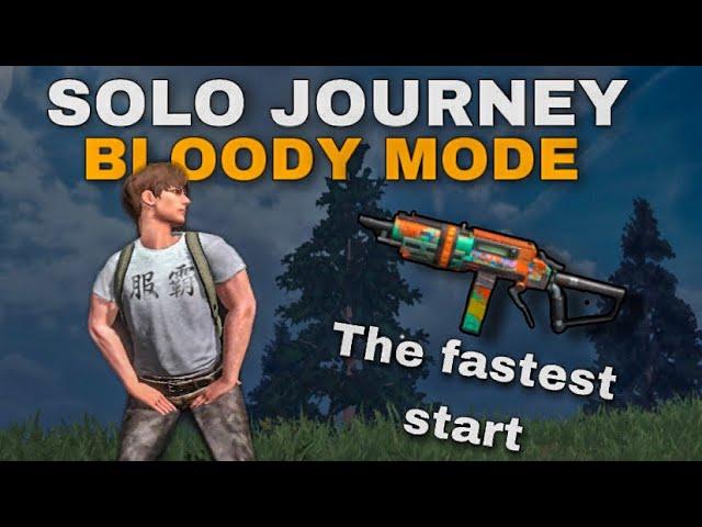 SOLO JOURNEY on BLOODY mode / LAST ISLAND OF SURVIVAL/LAST DAY RULES SURVIVAL#lios