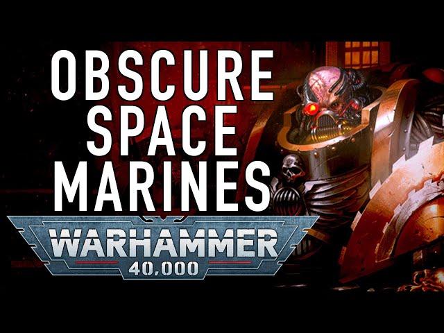 40 Facts and Lore on Obscure Space Marine Chapters in Warhammer 40K v