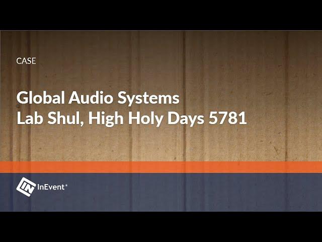 InEvent Case Study - Global Audio Systems