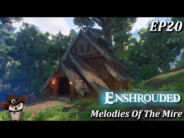 Building A Viking Village In The Melodies Of The Mire Update! | Enshrouded | Ep20