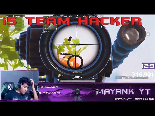 HACKER vs HACKER vs HACKER vs HACKER IN BGMI