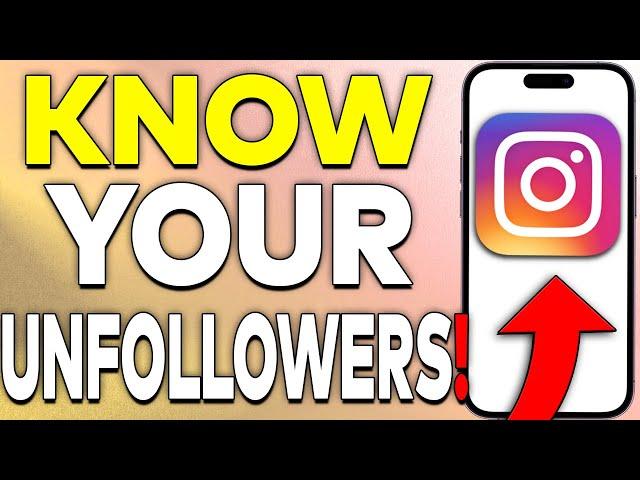 How To Unfollow People Who Don't Follow You On Instagram (Quick Tutorial)