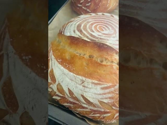 Sourdough bread  #shorts #yummy #cooking #хлеб #sourdoughbread #хлебназакваске #cook #bake