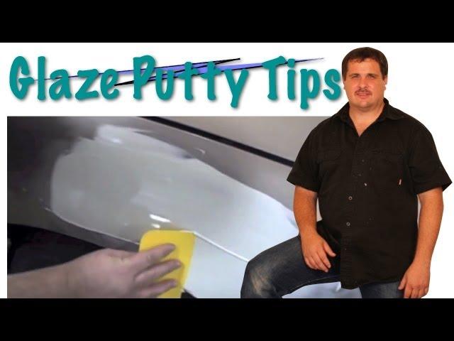 How To Use Putty Glaze Over Bondo