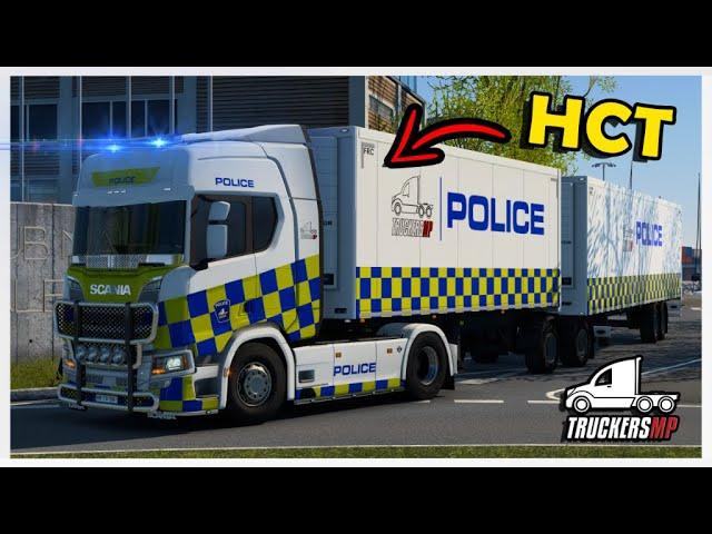  Driving HCT POLICE Trailer  | TruckersMP