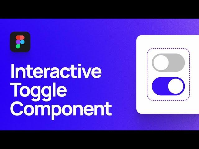 How to Design and Prototype a Toggle Component in Figma | Material Design Switch Component