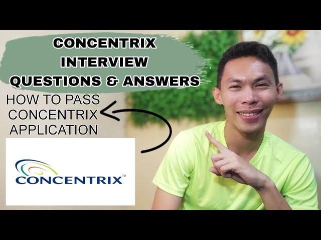 CONCENTRIX INTERVIEW QUESTIONS AND ANSWERS How to pass Initial & Final Interview  Versant Assessment