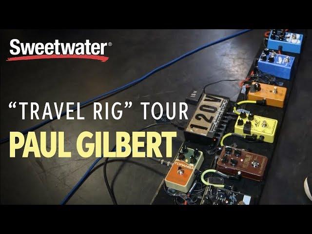 Paul Gilbert's Guitar "Travel Rig" Tour