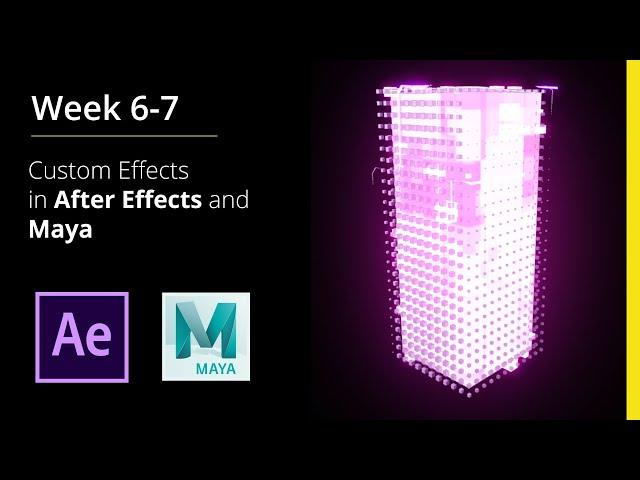 Creating Custom Effects in Maya and After Effects