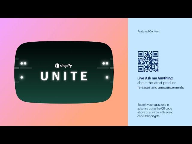 Shopify Partner Town Hall Unite Edition 2021