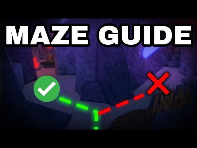 How to complete The Depths Maze (Roblox Fisch)