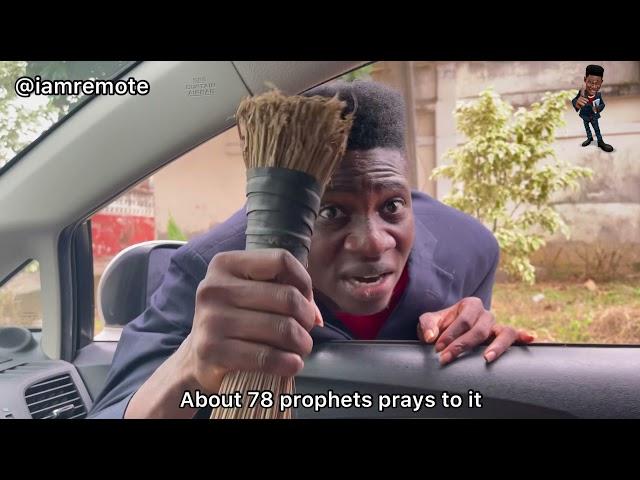 Pastor Remote selling broom again? 