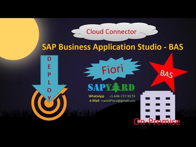 A to Z - How to Deploy SAP Fiori App to On Premise System from SAP Business Application Studio BAS