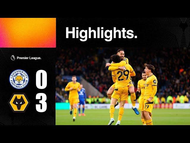 Leicester City vs Wolverhampton 0-3 Highlights Goals | Premier League - 2024/2025