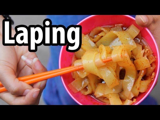 Tibetan Street Food - Spicy Laping Noodles!