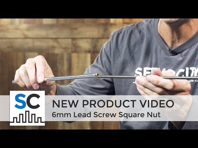 ServoCity Products: NEW Open X-Rail, Tube and Nuts