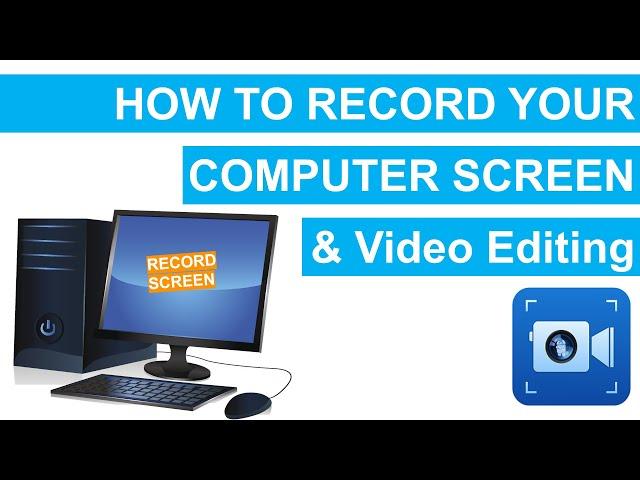 How To Record Your Computer Screen and video editing for Free