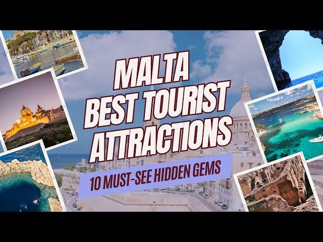 Malta ~Top 10 Places to Visit|Explore the Blue Grotto, Gozo & Hidden Gems |Unforgettable Experiences