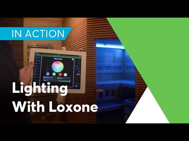 Lighting with Loxone!