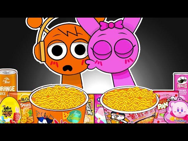 INCREDIBOX SPRUNKI - Incredibox Sprunki Sinner Edition | Convenience Store Mukbang Animation | ASMR