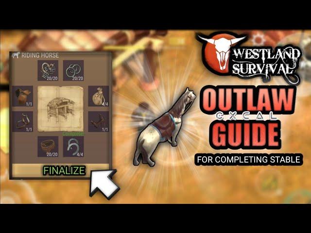 HOW TO COMPLETE THE HORSE STABLE! (UPDATED GUIDE) | WESTLAND SURVIVAL