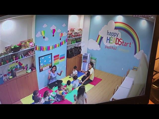 Baby blogger #121 monitoring your toddler in cctv in play school .(part 1)