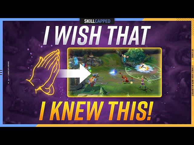 The 3 Things I WISH I KNEW as Support! - League of Legends