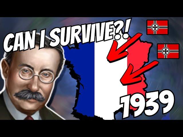 SURVIVING as FRANCE in the 1939 START! - Hearts of Iron 4