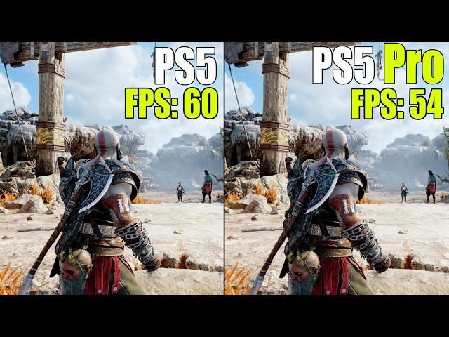 God of War Ragnarök on PS5 vs. PS5 Pro One of the Best | Graphics, Resolution and FPS Test