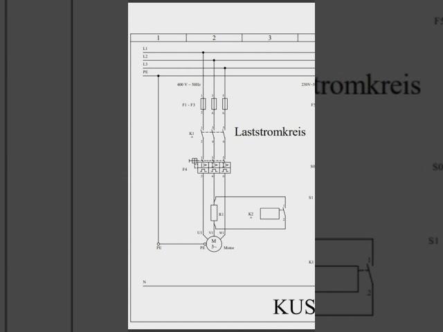 KUSA-Schaltung #shorts #elektrotechnikbasis123 #elektriker #elektroinstallation #elektroniker #vdi