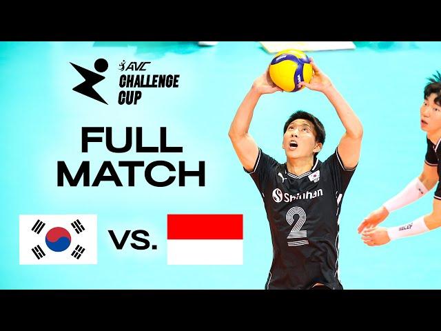  KOR vs.  IDN - AVC Challenge Cup 2024 | Pool Play - presented by VBTV