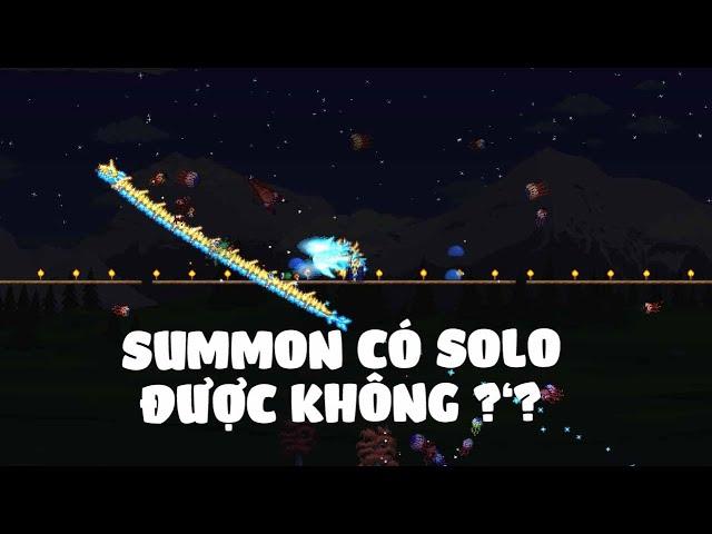 Hướng Dẫn Chơi Terraria Cơ Bản #14 : Cách  Build Summon và Có Thể Solo Vanila Không ??