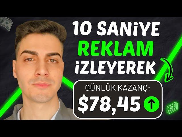 YENİ SİTE: 10 SANİYELİK REKLAM İZLE GÜNDE $40 PARA KAZAN!  - Reklam İzleyerek Para Kazanmak