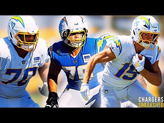 Chargers Training Camp Day 5 Recap | Day One of Pads | Ladd McConkey Shines, Joe Alt Tested