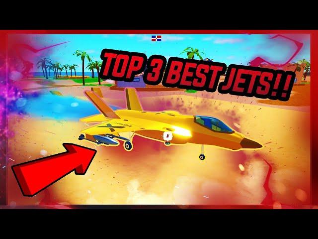 Top 3 BEST Jets in Military Tycoon