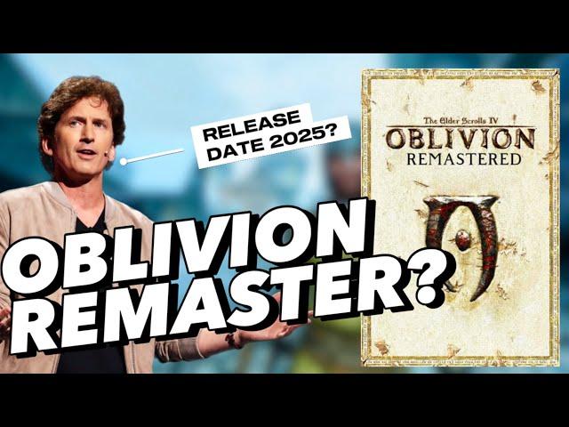 OBLIVION REMASTERED GOT LEAKED!?