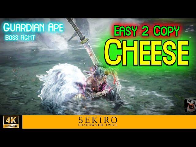 Best Guardian Ape Cheese You Will See in Sekiro