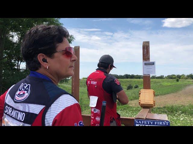 Slow motion shots during the World English Sporting Championship with Nick Berry