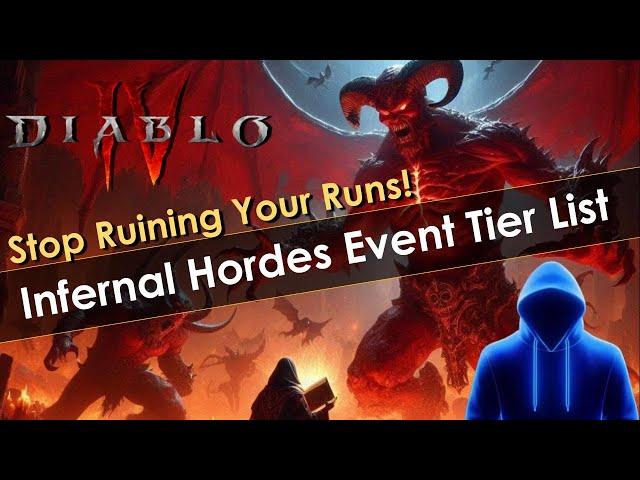 Diablo 4 Infernal Horde Tier List & Strategies For Max Aether