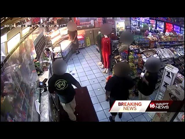 Fatal gas station shooting caught on camera