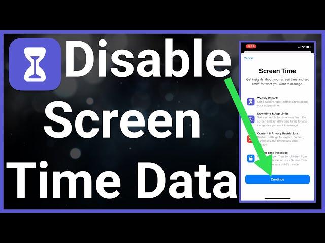 How To Delete Screen Time Data From iPhone