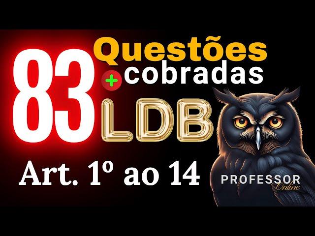 LDB ATUALIZADA: Concurso para Professor - Lei de Diretrizes e Bases da Educação