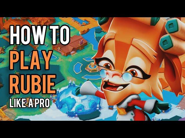 How To Play RUBIE Like A *PRO* | Tips & Tricks | Zooba Battle Royale