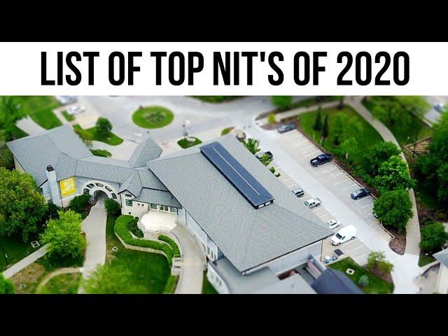 Top NITs of (2020) | Overall Rankings