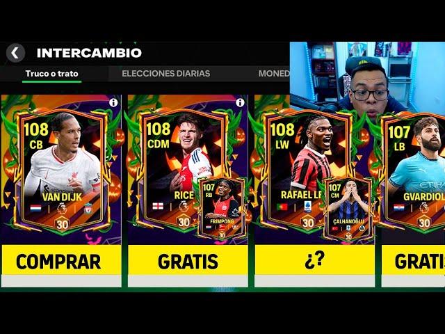 BUG!!!  COMO RECLAMAR MUCHOS JUGADORES de HALLOWEEN *Gratis* en FC Mobile *Etoo, Van Dijk & Mas*