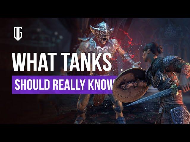 What Tanks Should Know in the Elder Scrolls Online