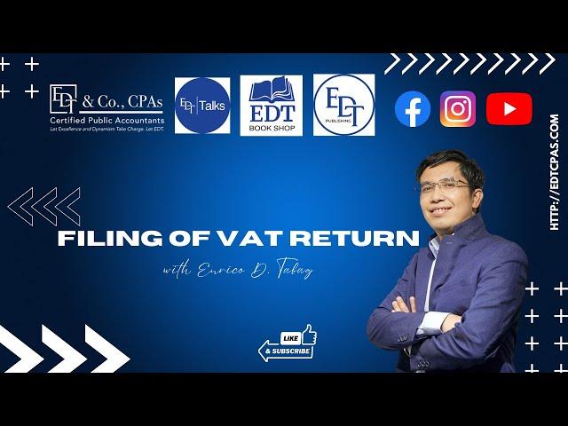 Filing of VAT Return