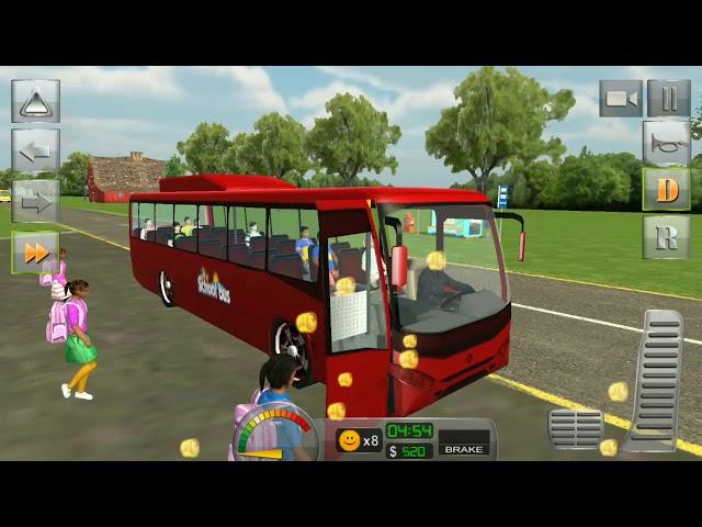 School Bus Driver 3D Simulator Android GamePlay #5