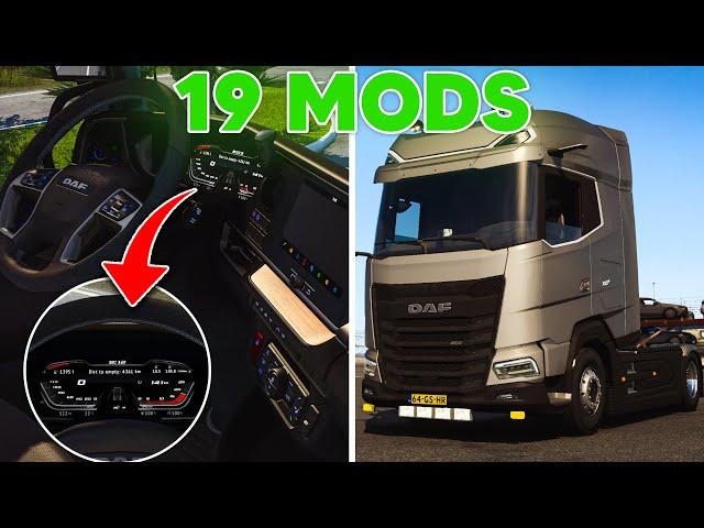 19 MODS For DAF XG/XG+ in ETS2