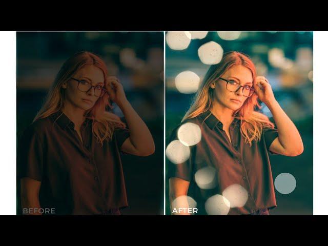 PicsArt tutorial | Bokeh effect | Bokeh Background